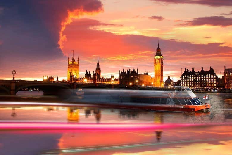 Londres ao entardecer
