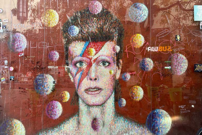 Grafite para David Bowie em Brixton