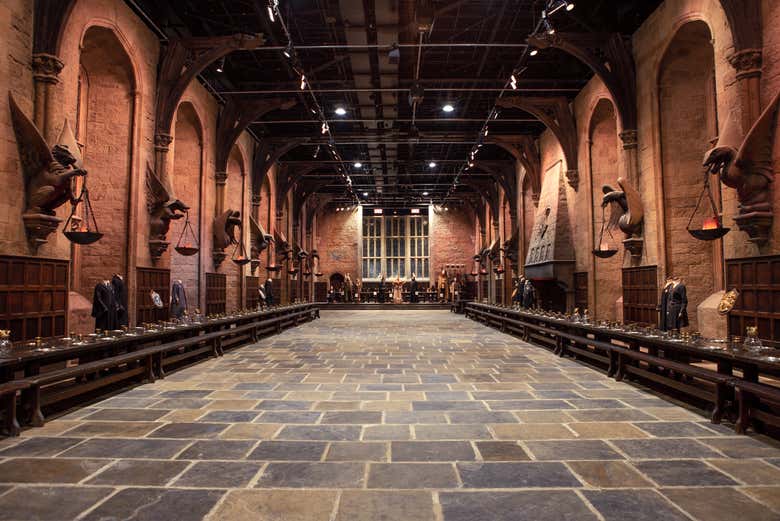 O Salão Principal de Hogwarts 