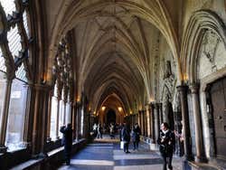 Claustro da Abadia de Westminster em Londres