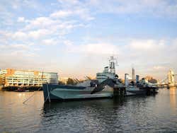 HMS Belfast em Londres