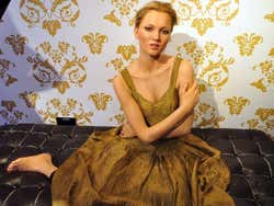 Estátua de cera de Kate Moss no Madame Tussauds de Londres