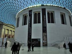 Hall do Museu Britânico de Londres
