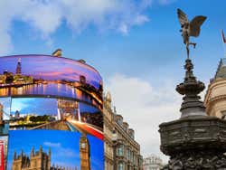Edifícios e monumentos da Piccadilly Circus