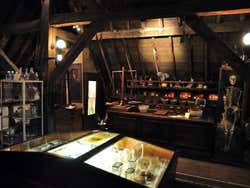 Exposição no The Old Operating Theatre de Londres
