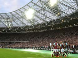 Dia de jogo no Estádio West Ham de Londres