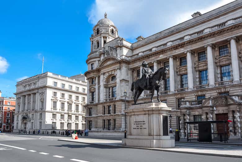 Começando a missão em Whitehall