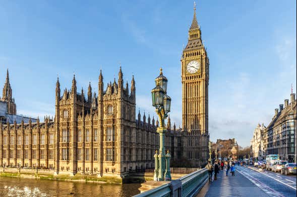Tour pelo Parlamento Britânico e Palácio de Westminster